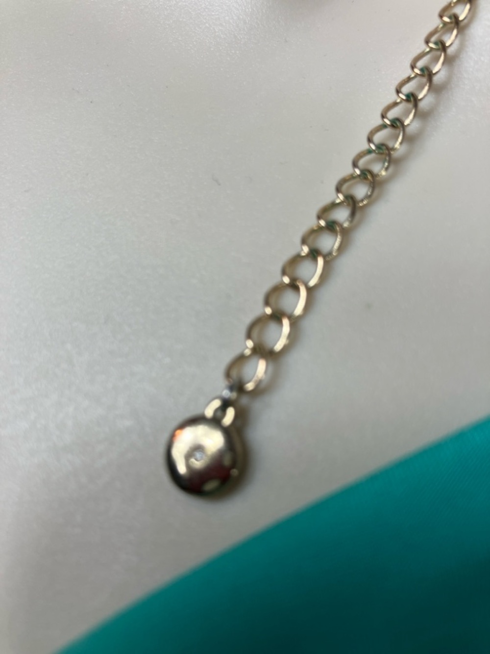 Gold Statement Circle-Link Light Weight Necklace  - $Discounted shipping$ - Picture 5 of 11